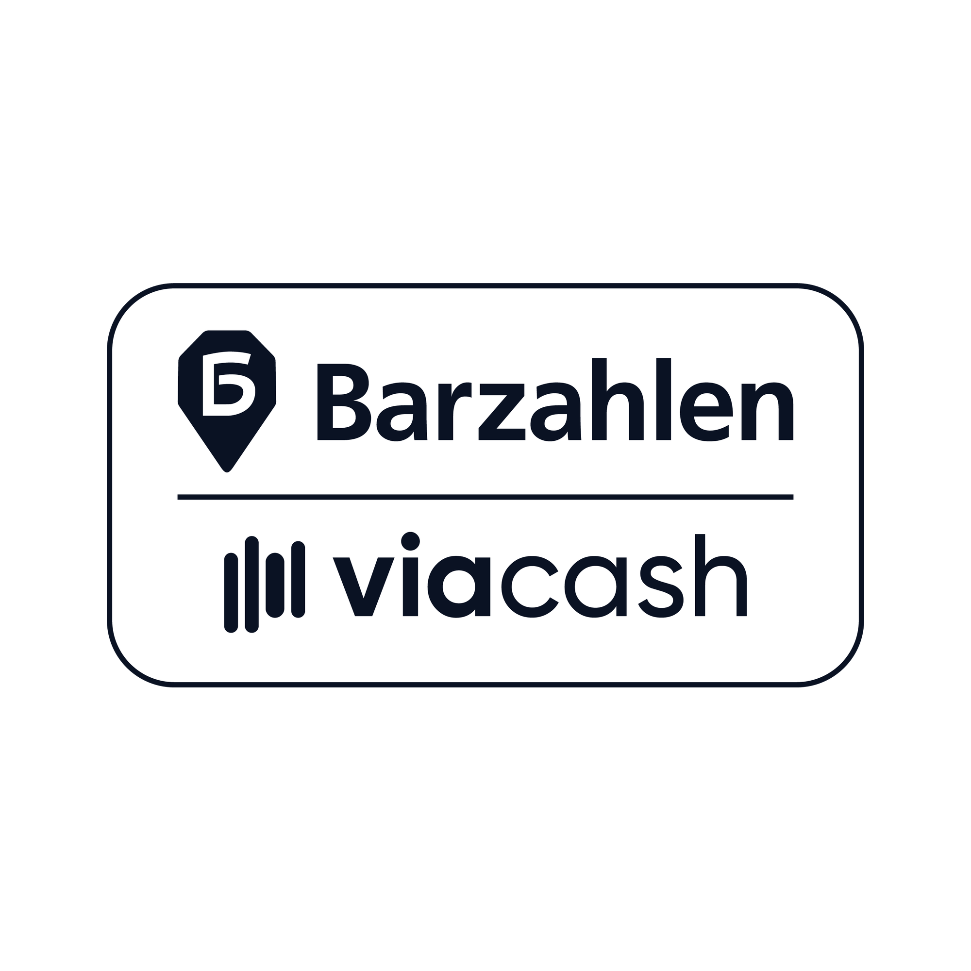 Barzahlen/viacash logo
