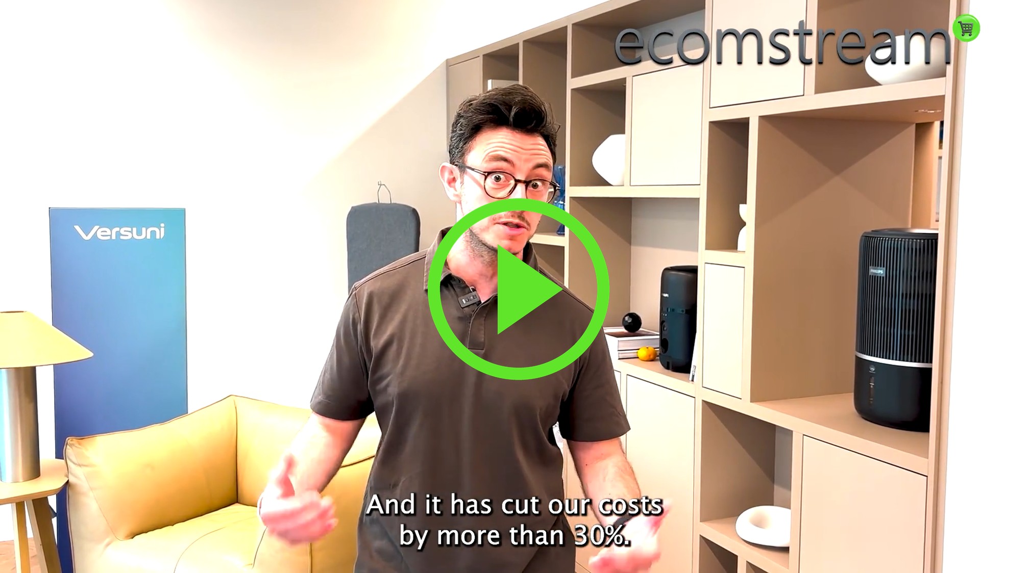 Kamer Aykaz of Versuni describing the payment optimisation results achieved with EcomStream
